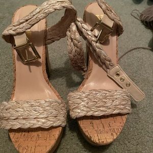 Bamboo high heels size 7 worn once